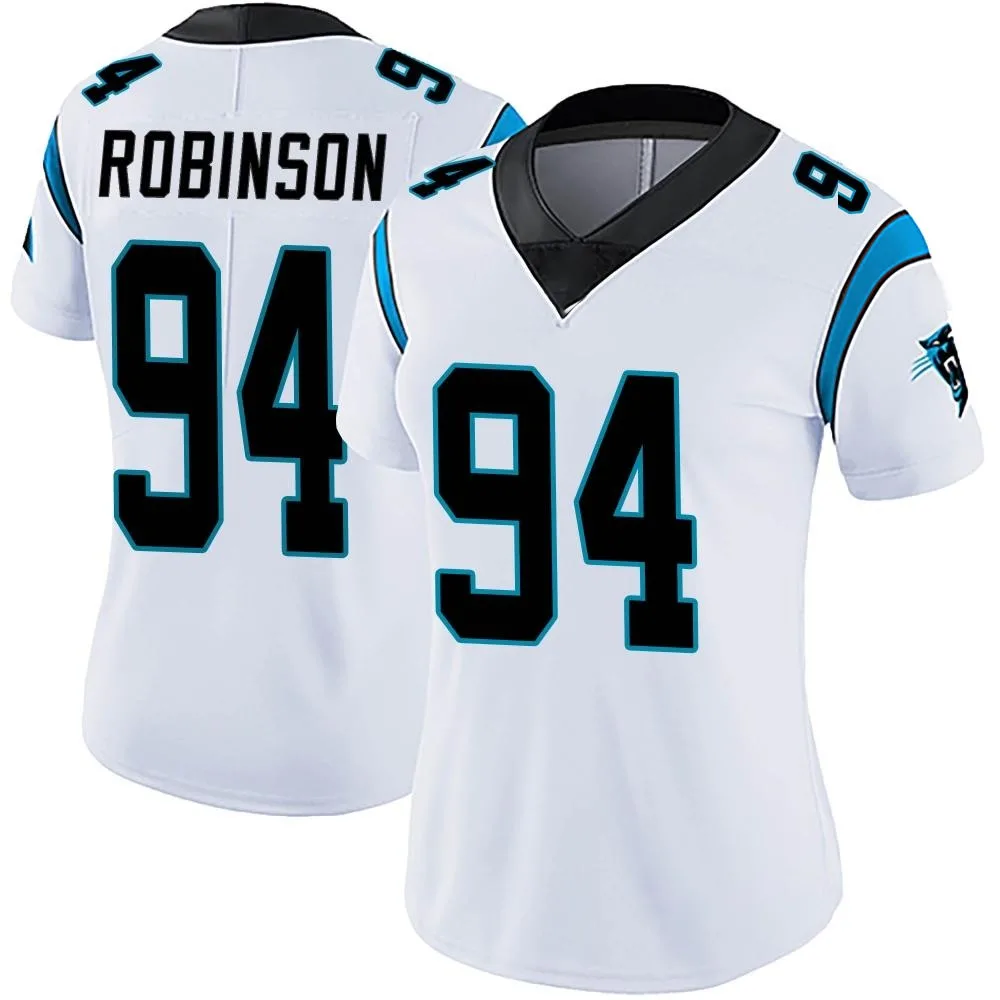 Women's Carolina Panthers A'shawn Robinson Nike Vapor Untouchable Limited White Jersey Women's Carolina Panthers A'shawn Robinson Nike Vapor Untouchable Limited White Jersey