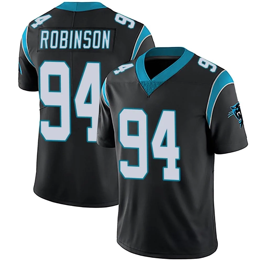 Youth Carolina Panthers A'shawn Robinson Nike Team Color Vapor Untouchable Limited Black Jersey Youth Carolina Panthers A'shawn Robinson Nike Team Color Vapor Untouchable Limited Black Jersey
