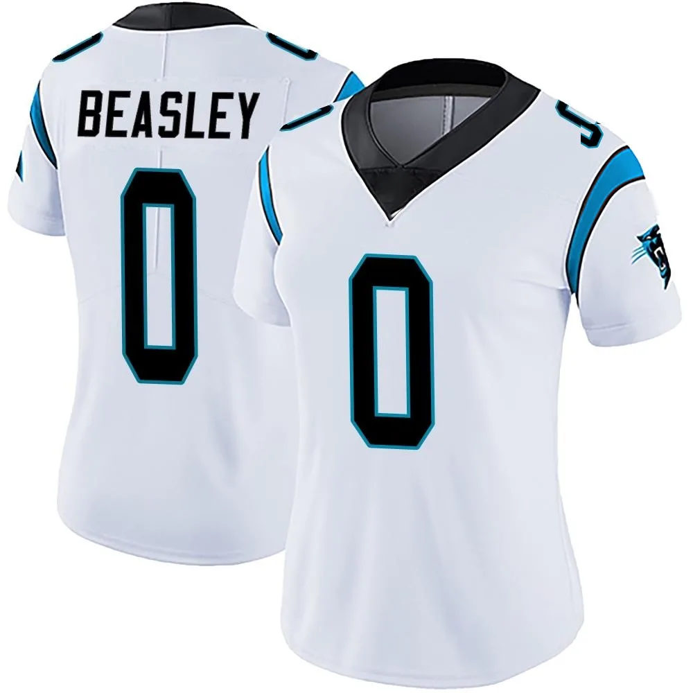 Women's Carolina Panthers Aaron Beasley Nike Vapor Untouchable Limited White Jersey Women's Carolina Panthers Aaron Beasley Nike Vapor Untouchable Limited White Jersey