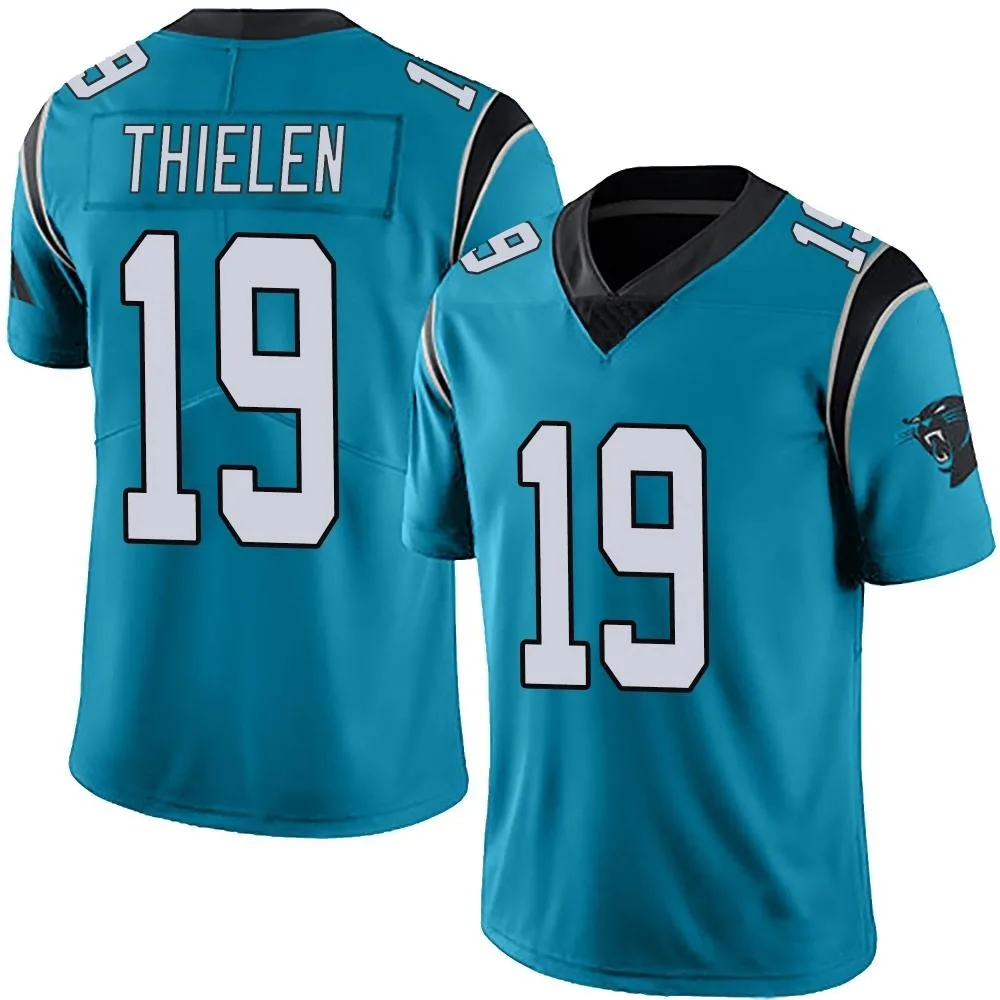Youth Carolina Panthers Adam Thielen Nike Alternate Vapor Untouchable Limited Blue Jersey Youth Carolina Panthers Adam Thielen Nike Alternate Vapor Untouchable Limited Blue Jersey