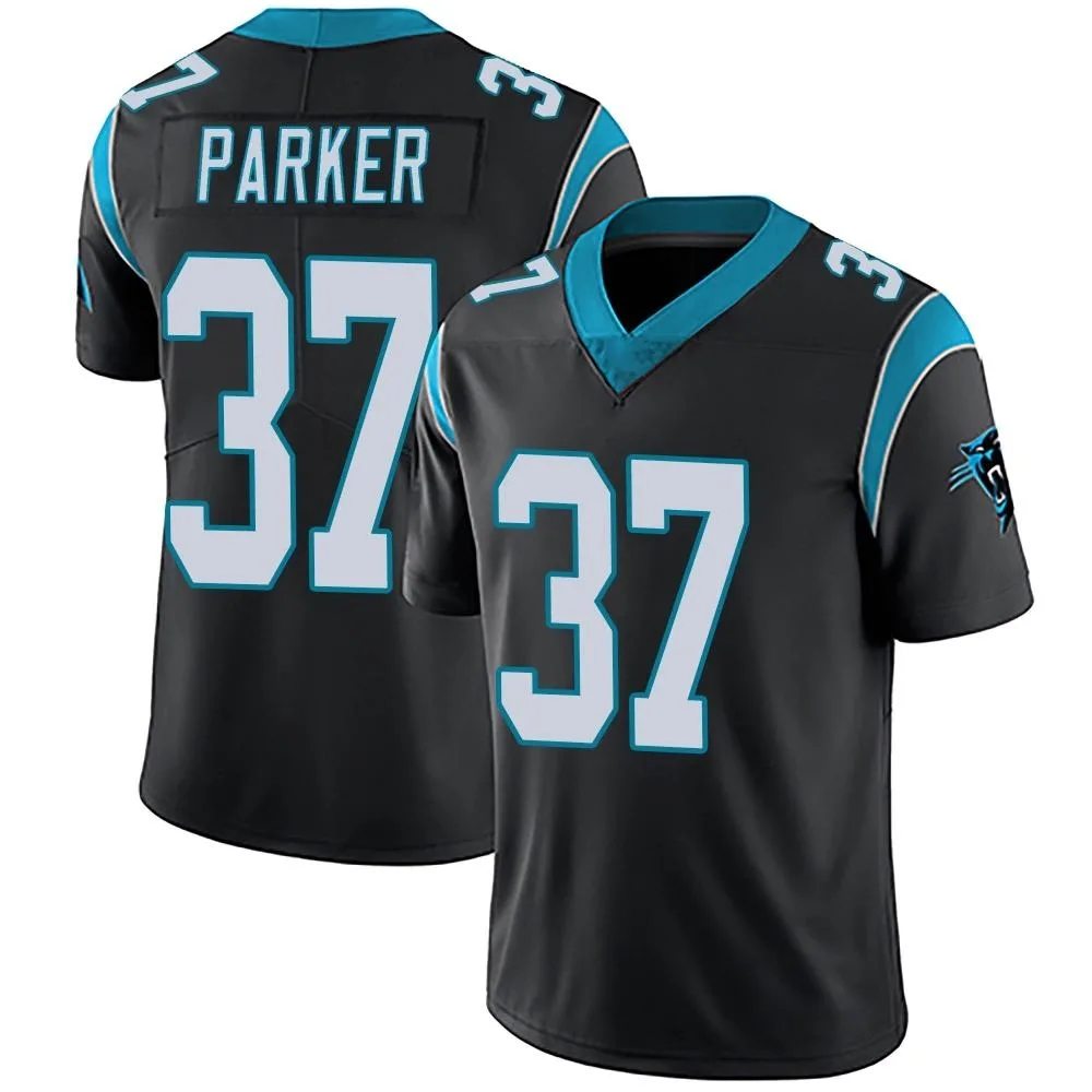 Men's Carolina Panthers Aj Parker Nike Team Color Vapor Untouchable Limited Black Jersey Men's Carolina Panthers Aj Parker Nike Team Color Vapor Untouchable Limited Black Jersey