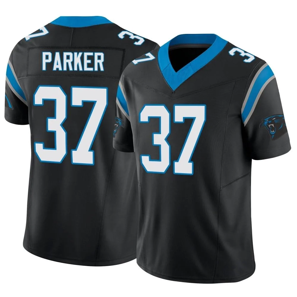 Men's Carolina Panthers Aj Parker Nike Vapor F.U.S.E. Limited Black Jersey Men's Carolina Panthers Aj Parker Nike Vapor F.U.S.E. Limited Black Jersey