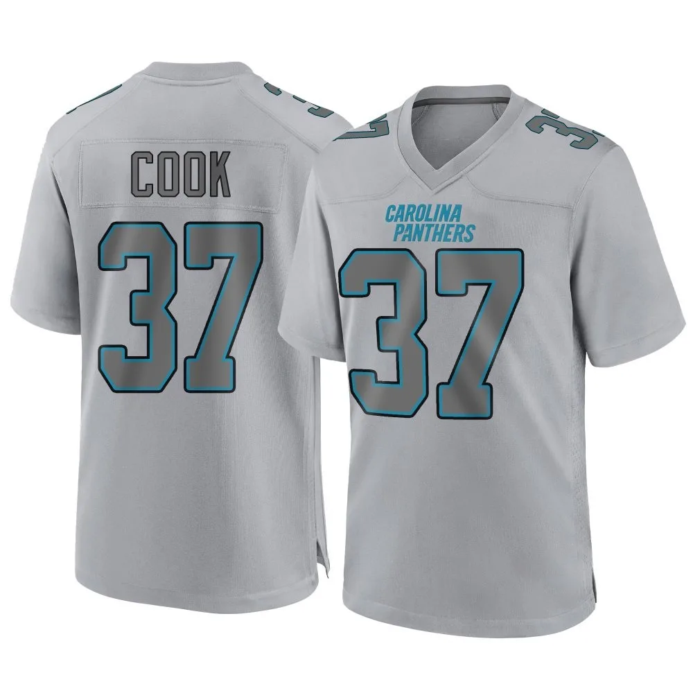 Men's Carolina Panthers Alex Cook Nike Atmosphere Fashion Game Gray Jersey Men's Carolina Panthers Alex Cook Nike Atmosphere Fashion Game Gray Jersey