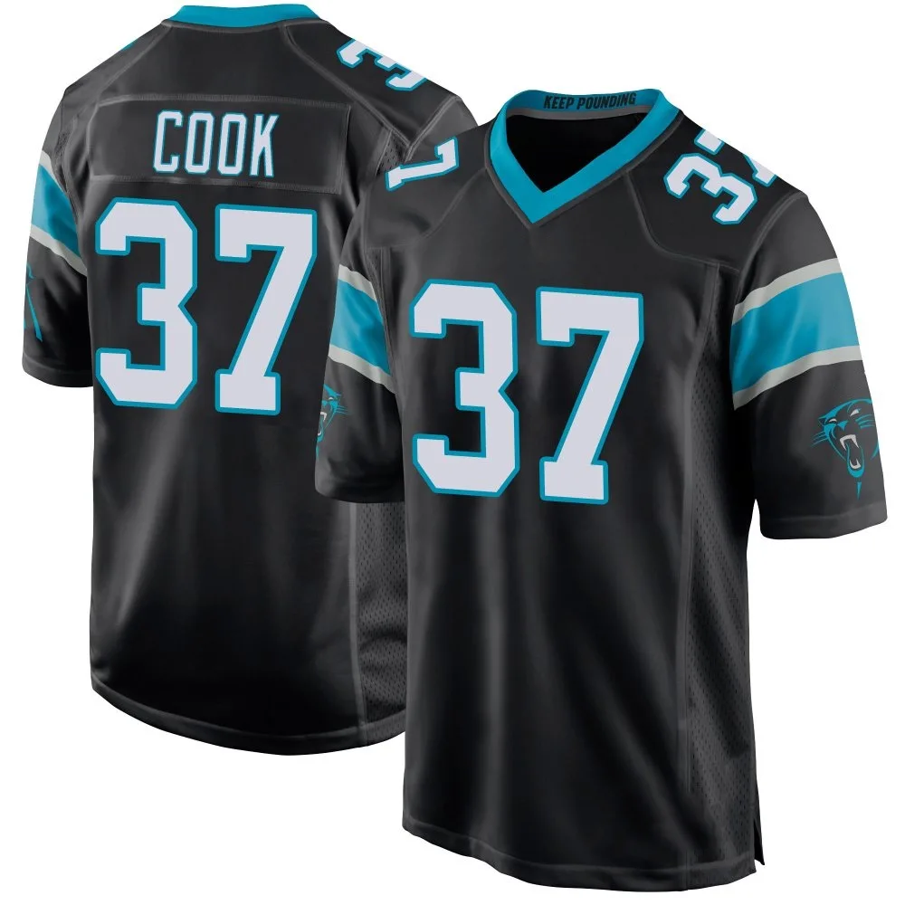 Men's Carolina Panthers Alex Cook Nike Team Color Game Black Jersey Men's Carolina Panthers Alex Cook Nike Team Color Game Black Jersey