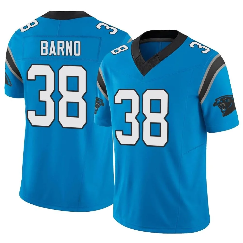 Men's Carolina Panthers Amare Barno Nike Vapor F.U.S.E. Limited Blue Jersey Men's Carolina Panthers Amare Barno Nike Vapor F.U.S.E. Limited Blue Jersey