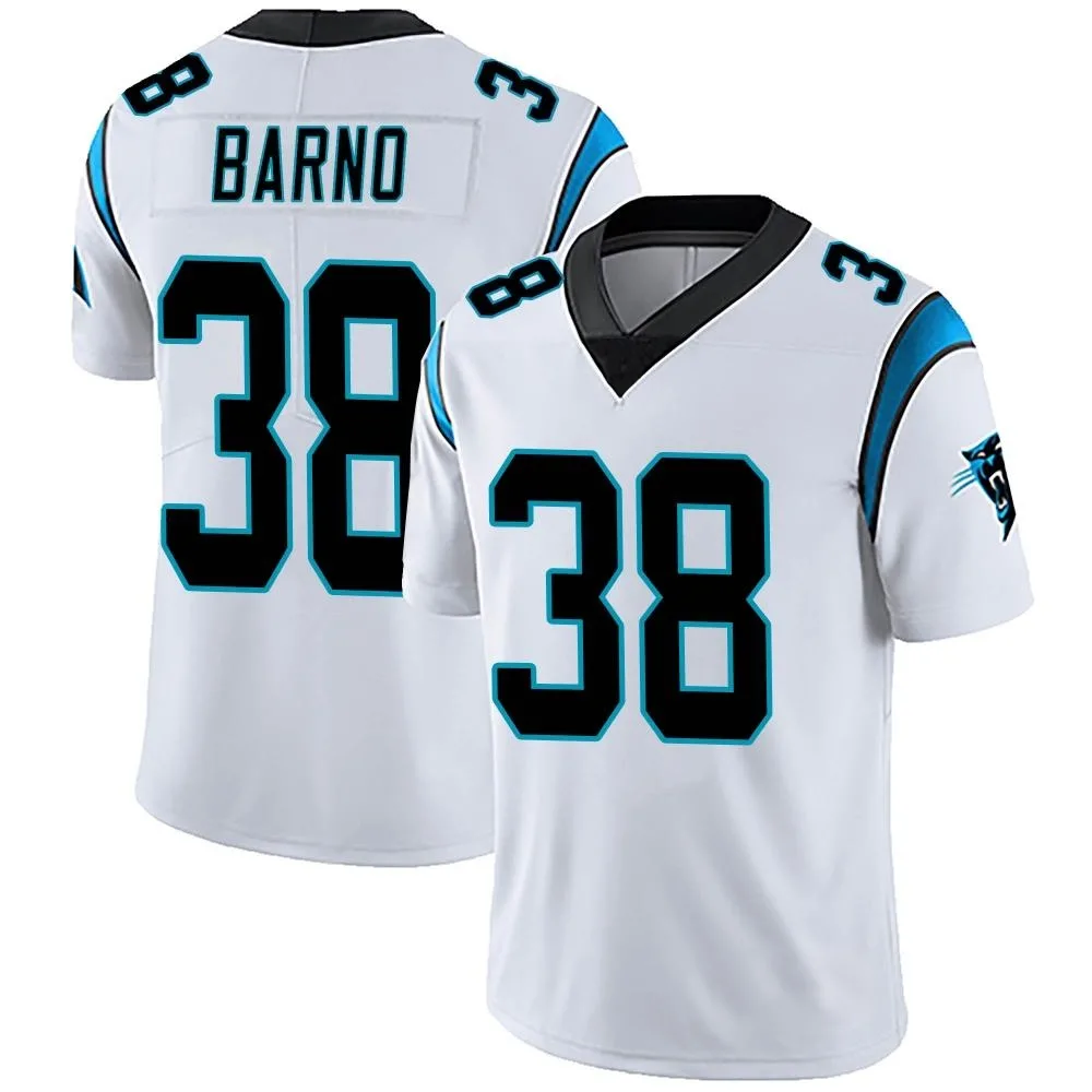 Men's Carolina Panthers Amare Barno Nike Vapor Untouchable Limited White Jersey Men's Carolina Panthers Amare Barno Nike Vapor Untouchable Limited White Jersey