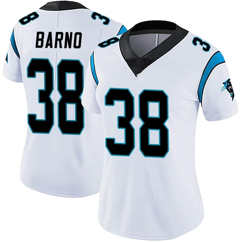 Women's Carolina Panthers Amare Barno Nike Vapor Untouchable Limited White Jersey Women's Carolina Panthers Amare Barno Nike Vapor Untouchable Limited White Jersey
