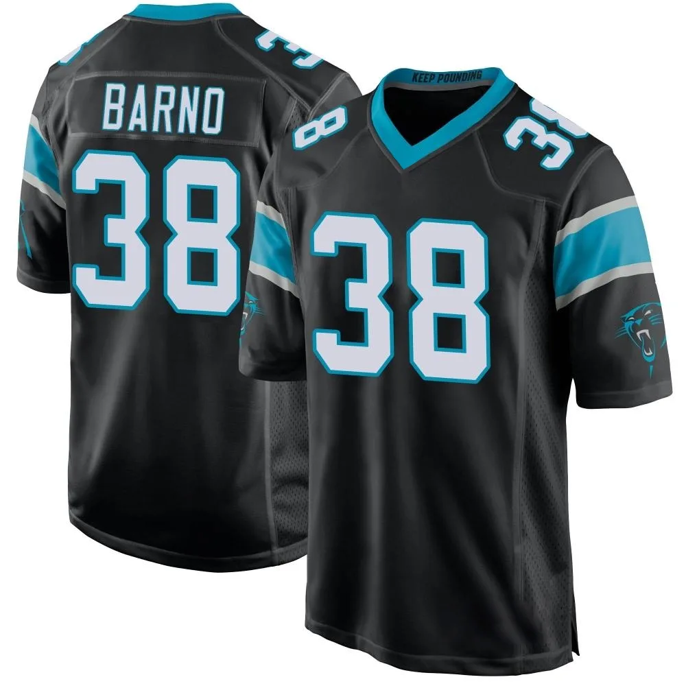 Youth Carolina Panthers Amare Barno Nike Team Color Game Black Jersey Youth Carolina Panthers Amare Barno Nike Team Color Game Black Jersey
