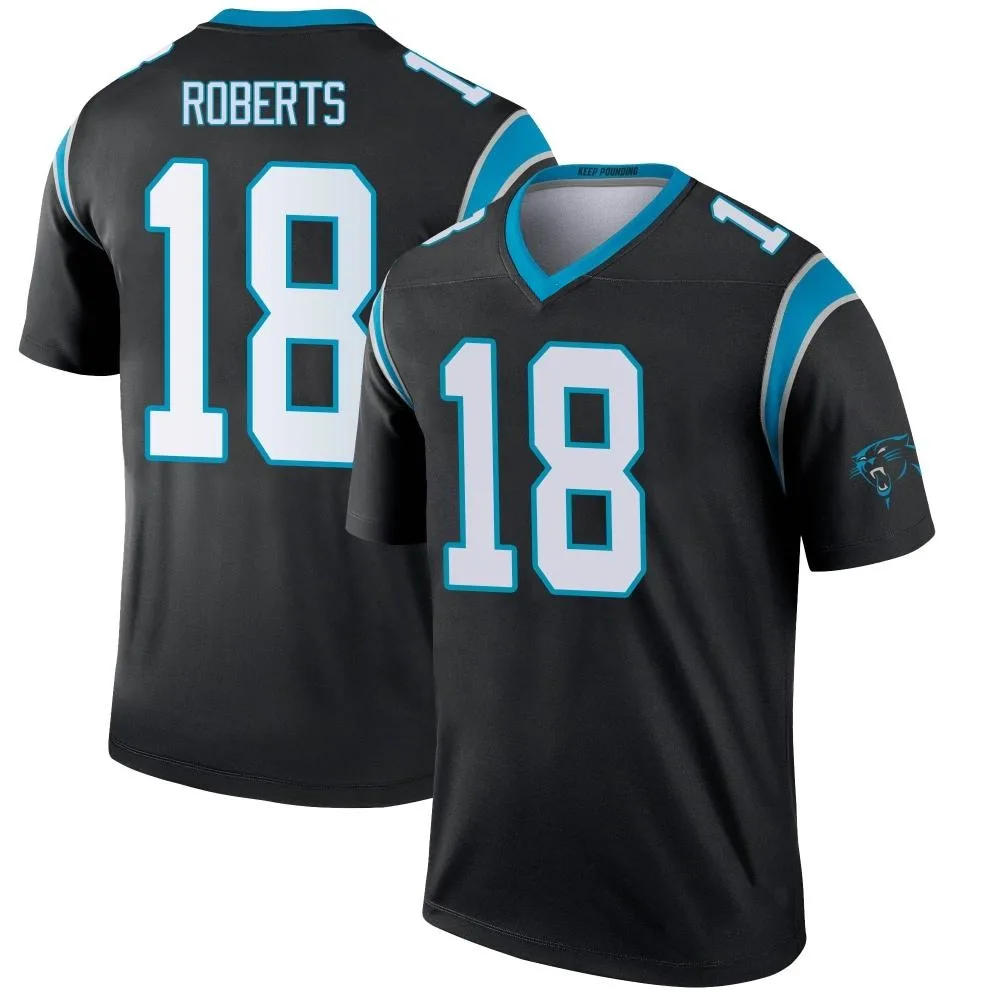 Men's Carolina Panthers Andre Roberts Nike Legend Black Jersey Men's Carolina Panthers Andre Roberts Nike Legend Black Jersey
