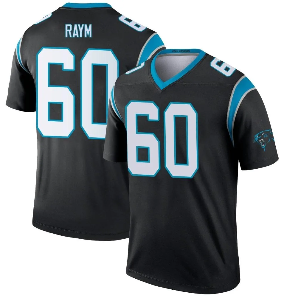 Men's Carolina Panthers Andrew Raym Nike Legend Black Jersey Men's Carolina Panthers Andrew Raym Nike Legend Black Jersey