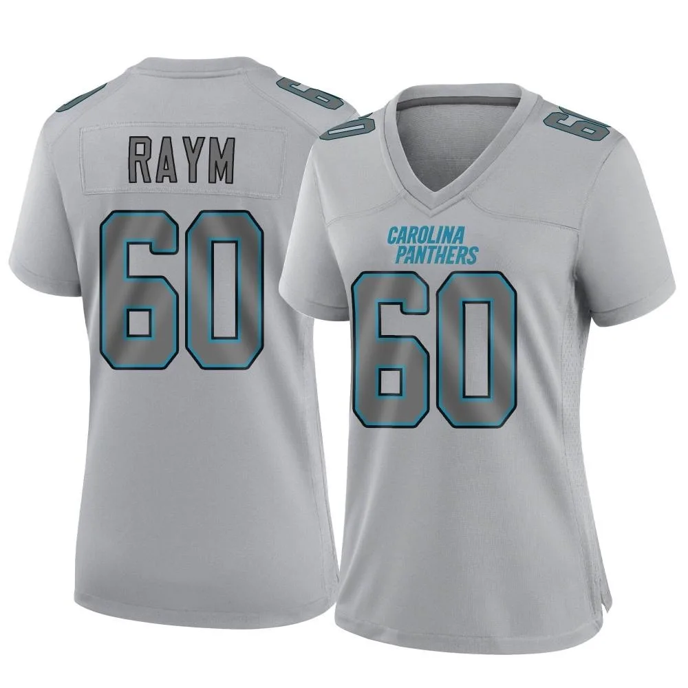 Women's Carolina Panthers Andrew Raym Nike Atmosphere Fashion Game Gray Jersey Women's Carolina Panthers Andrew Raym Nike Atmosphere Fashion Game Gray Jersey