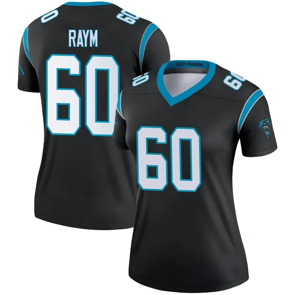 Women's Carolina Panthers Andrew Raym Nike Legend Black Jersey Women's Carolina Panthers Andrew Raym Nike Legend Black Jersey