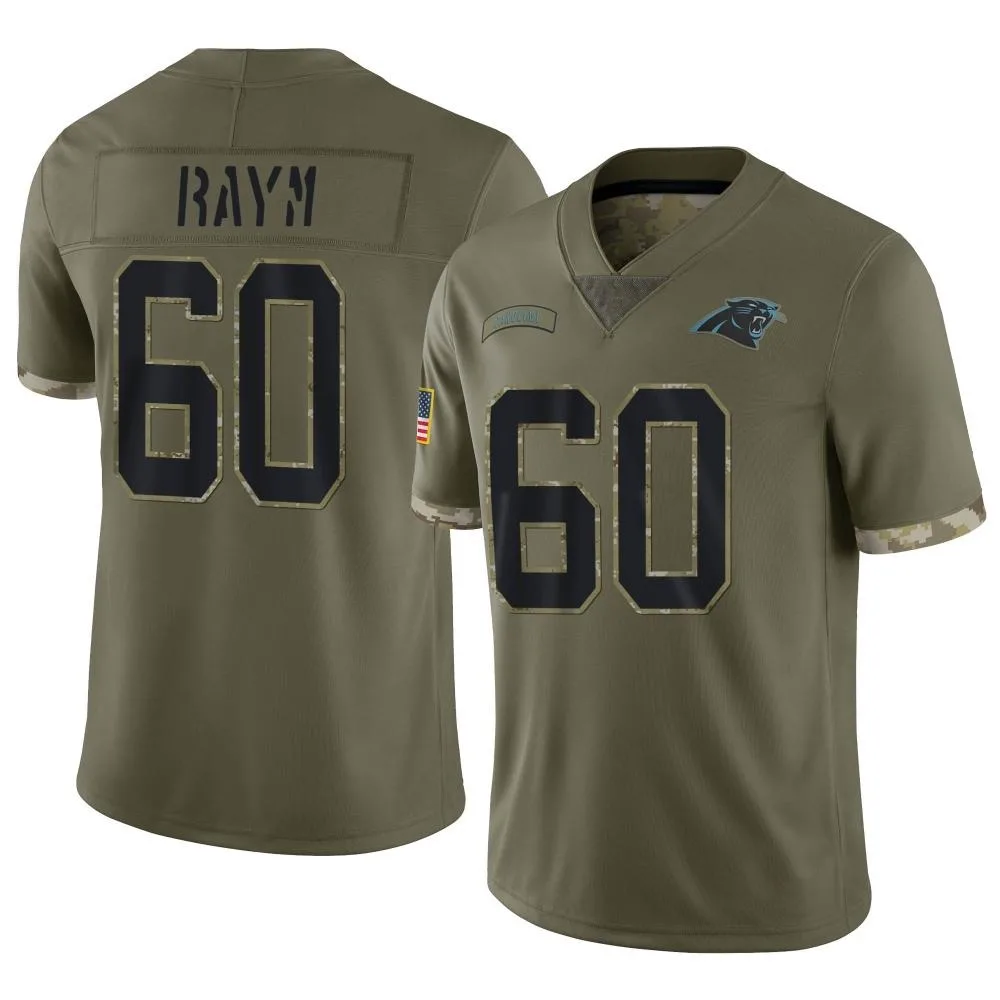 Youth Carolina Panthers Andrew Raym Nike 2022 Salute To Service Limited Olive Jersey Youth Carolina Panthers Andrew Raym Nike 2022 Salute To Service Limited Olive Jersey