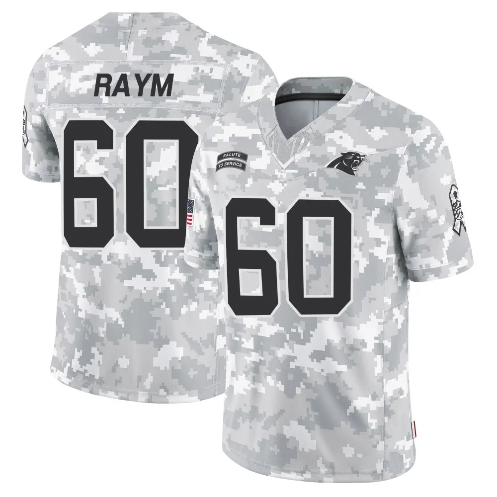 Youth Carolina Panthers Andrew Raym Nike 2024 Salute to Service Limited Arctic Camo Jersey Youth Carolina Panthers Andrew Raym Nike 2024 Salute to Service Limited Arctic Camo Jersey