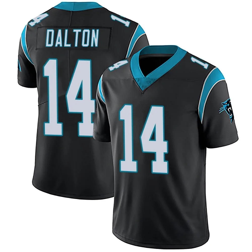 Men's Carolina Panthers Andy Dalton Nike Team Color Vapor Untouchable Limited Black Jersey Men's Carolina Panthers Andy Dalton Nike Team Color Vapor Untouchable Limited Black Jersey