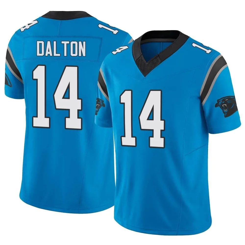 Men's Carolina Panthers Andy Dalton Nike Vapor F.U.S.E. Limited Blue Jersey Men's Carolina Panthers Andy Dalton Nike Vapor F.U.S.E. Limited Blue Jersey