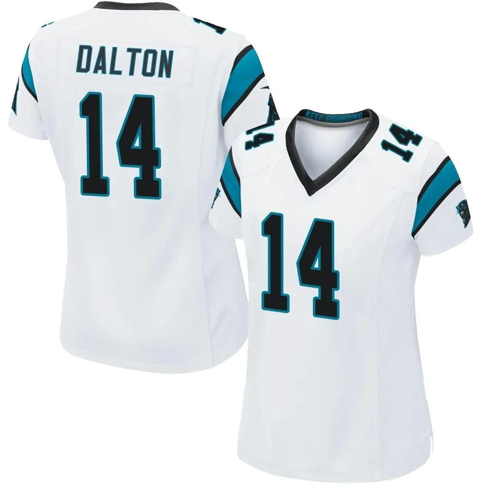 Women's Carolina Panthers Andy Dalton Nike Game White Jersey Women's Carolina Panthers Andy Dalton Nike Game White Jersey