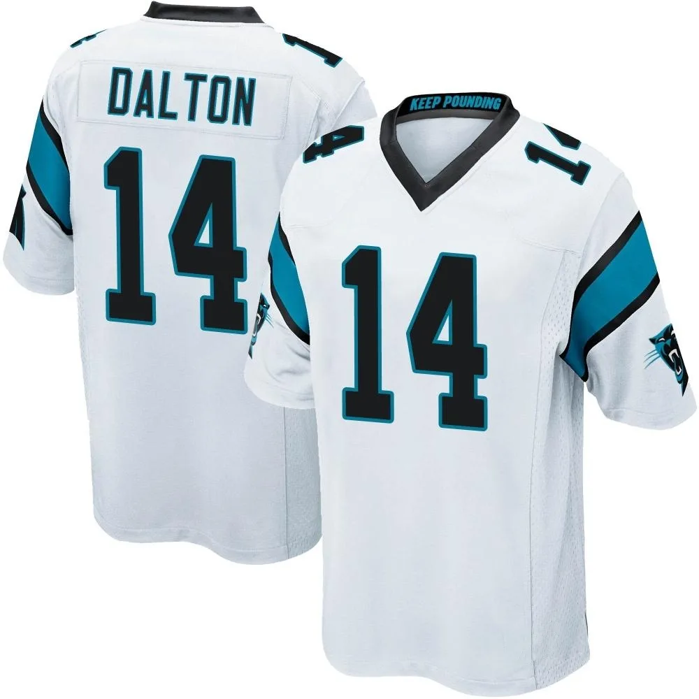Youth Carolina Panthers Andy Dalton Nike Game White Jersey Youth Carolina Panthers Andy Dalton Nike Game White Jersey