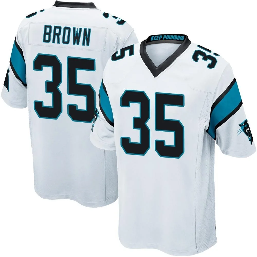 Men's Carolina Panthers Anthony Brown Nike Game White Jersey Men's Carolina Panthers Anthony Brown Nike Game White Jersey