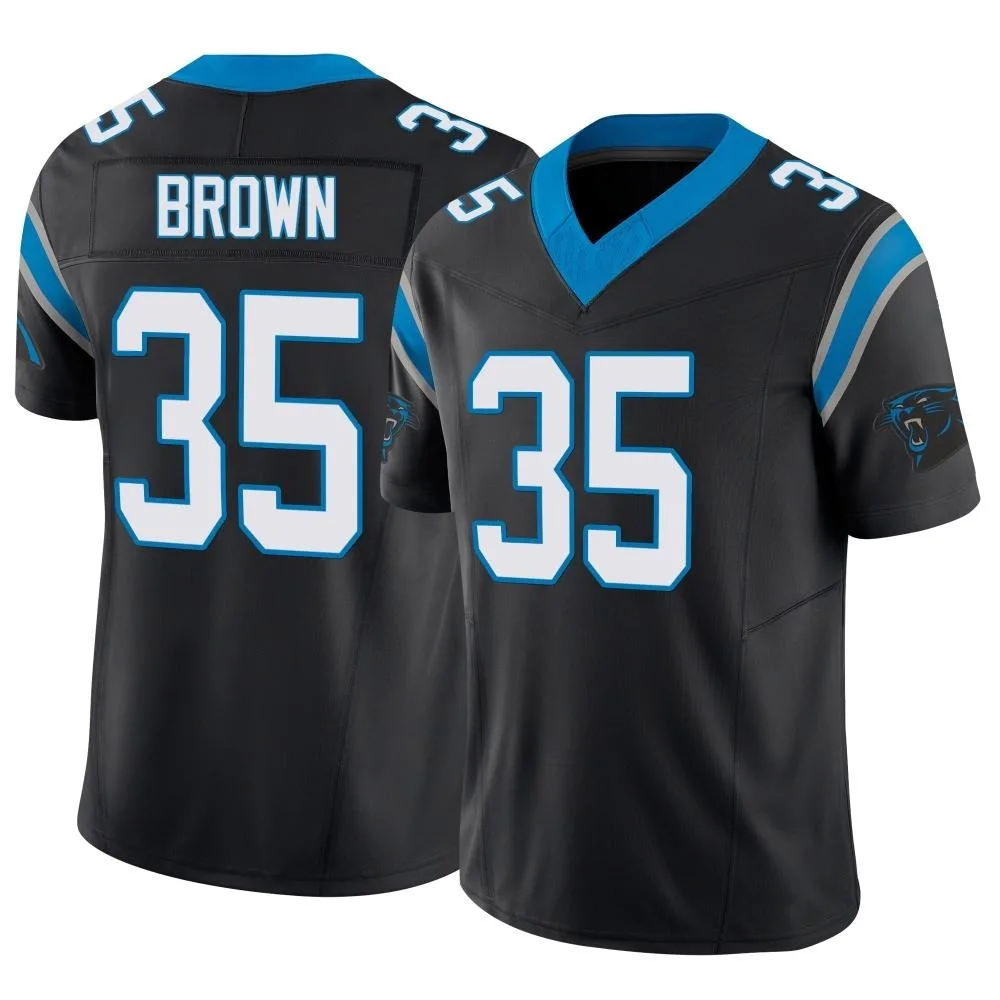 Men's Carolina Panthers Anthony Brown Nike Vapor F.U.S.E. Limited Black Jersey Men's Carolina Panthers Anthony Brown Nike Vapor F.U.S.E. Limited Black Jersey