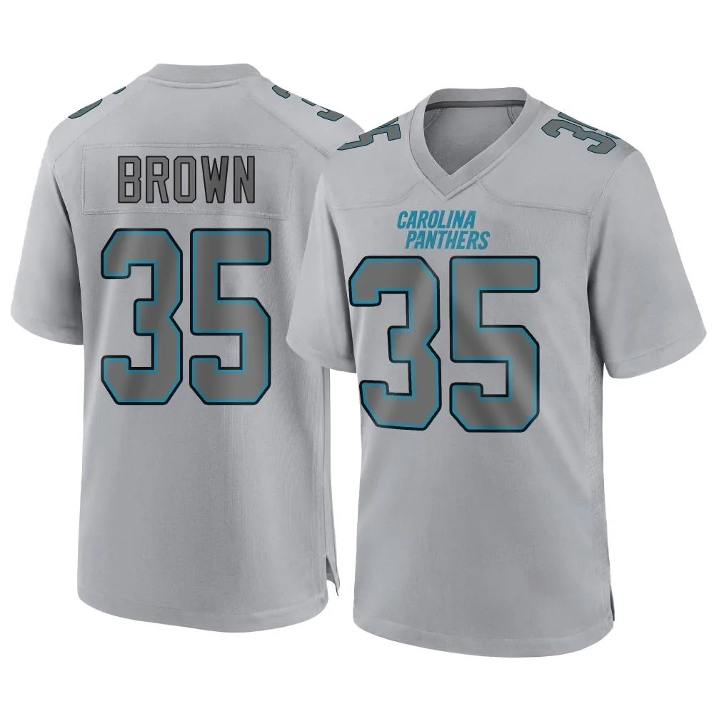 Youth Carolina Panthers Anthony Brown Nike Atmosphere Fashion Game Gray Jersey Youth Carolina Panthers Anthony Brown Nike Atmosphere Fashion Game Gray Jersey