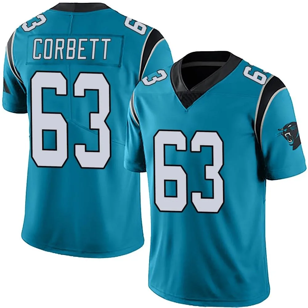 Men's Carolina Panthers Austin Corbett Nike Alternate Vapor Untouchable Limited Blue Jersey Men's Carolina Panthers Austin Corbett Nike Alternate Vapor Untouchable Limited Blue Jersey