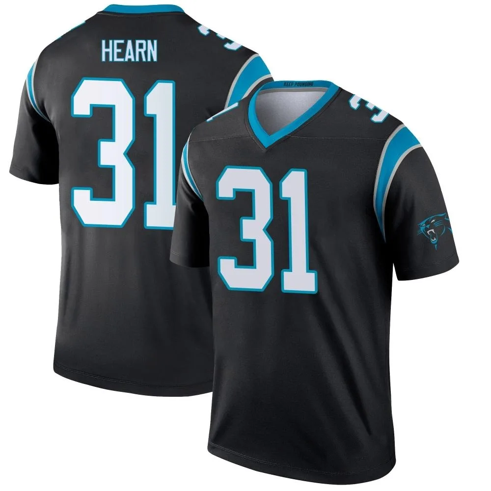 Men's Carolina Panthers Azizi Hearn Nike Legend Black Jersey Men's Carolina Panthers Azizi Hearn Nike Legend Black Jersey