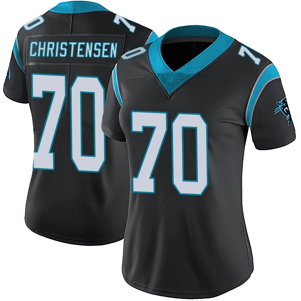 Women's Carolina Panthers Brady Christensen Nike Team Color Vapor Untouchable Limited Black Jersey Women's Carolina Panthers Brady Christensen Nike Team Color Vapor Untouchable Limited Black Jersey