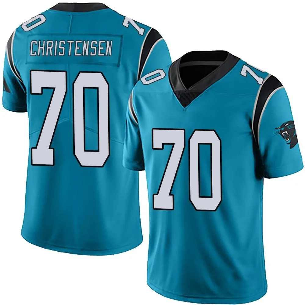 Youth Carolina Panthers Brady Christensen Nike Alternate Vapor Untouchable Limited Blue Jersey Youth Carolina Panthers Brady Christensen Nike Alternate Vapor Untouchable Limited Blue Jersey