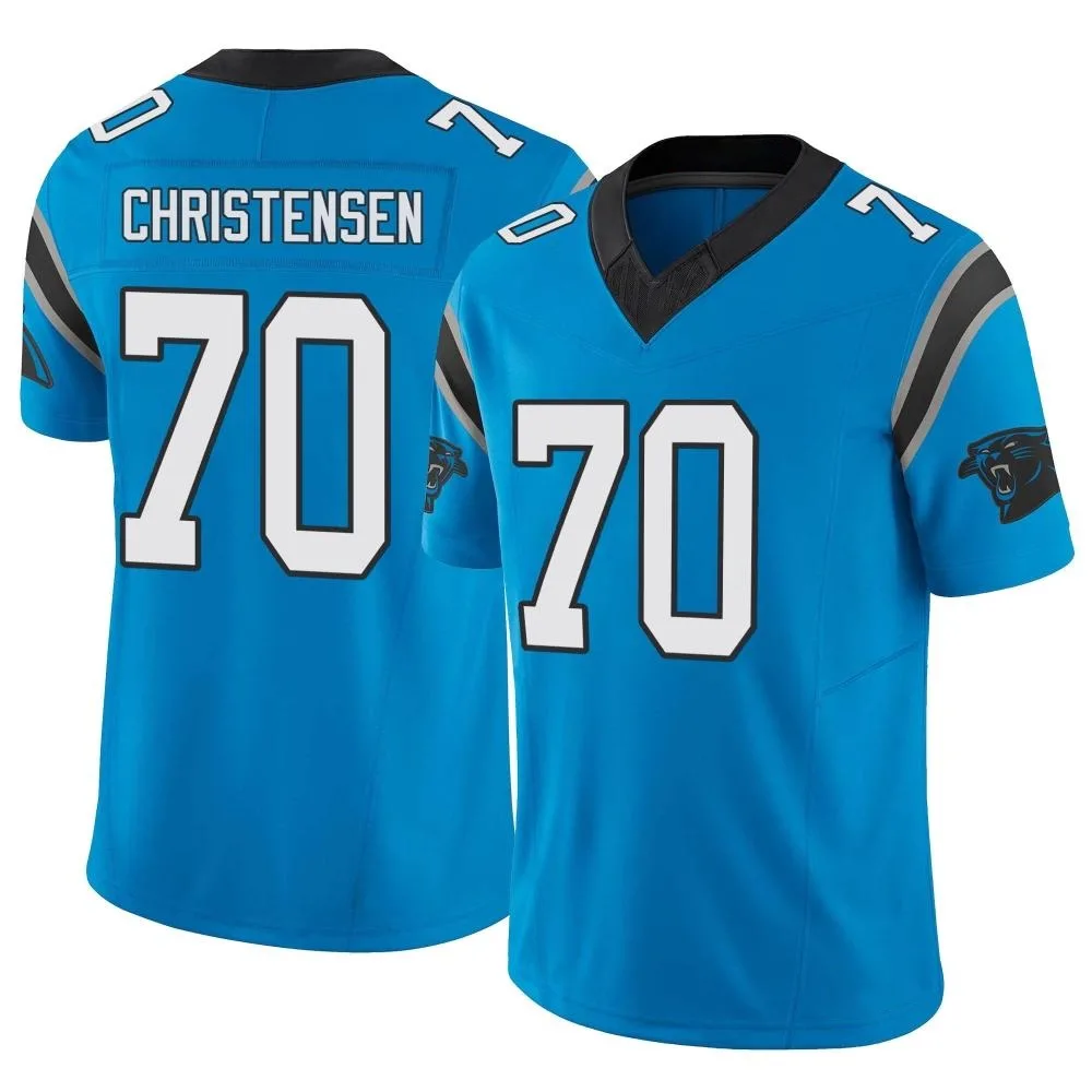 Youth Carolina Panthers Brady Christensen Nike Vapor F.U.S.E. Limited Blue Jersey Youth Carolina Panthers Brady Christensen Nike Vapor F.U.S.E. Limited Blue Jersey