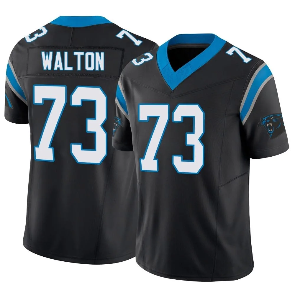 Men's Carolina Panthers Brandon Walton Nike Vapor F.U.S.E. Limited Black Jersey Men's Carolina Panthers Brandon Walton Nike Vapor F.U.S.E. Limited Black Jersey