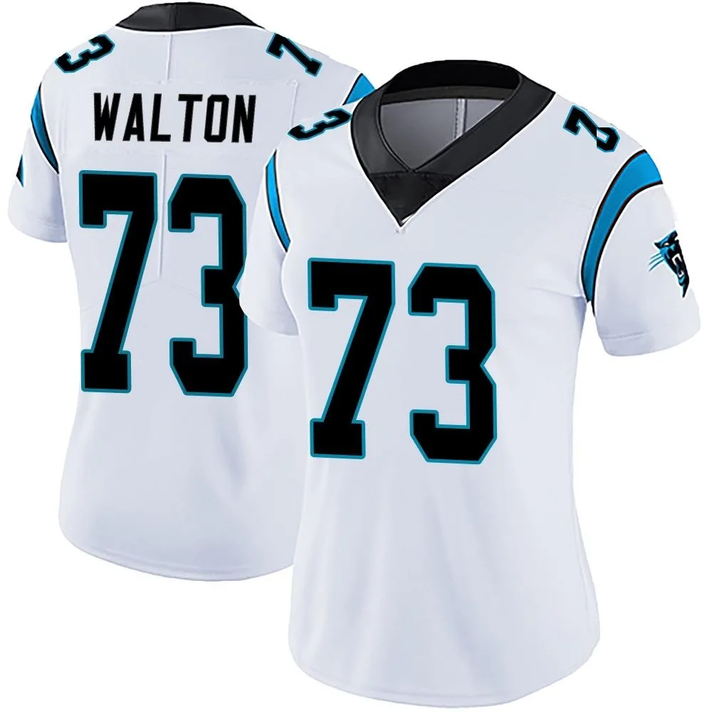 Women's Carolina Panthers Brandon Walton Nike Vapor Untouchable Limited White Jersey Women's Carolina Panthers Brandon Walton Nike Vapor Untouchable Limited White Jersey