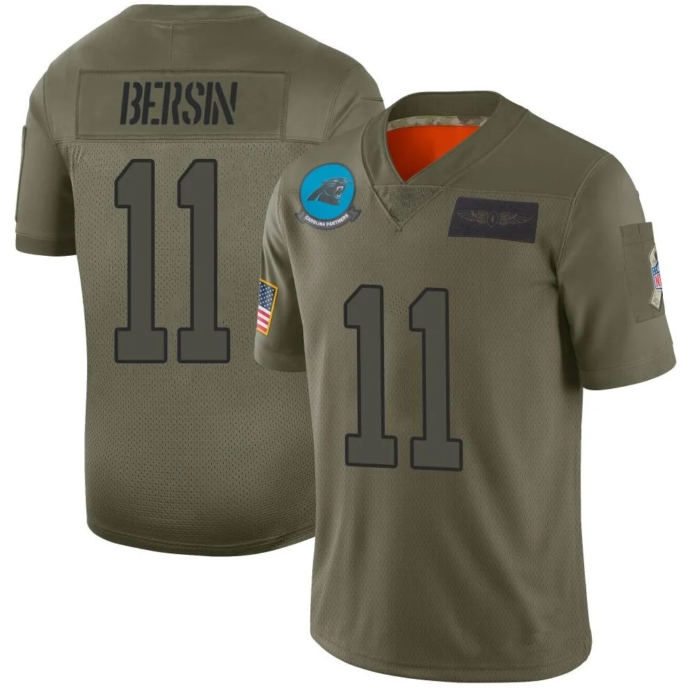 Men's Carolina Panthers Brenton Bersin Nike 2019 Salute to Service Limited Camo Jersey Men's Carolina Panthers Brenton Bersin Nike 2019 Salute to Service Limited Camo Jersey