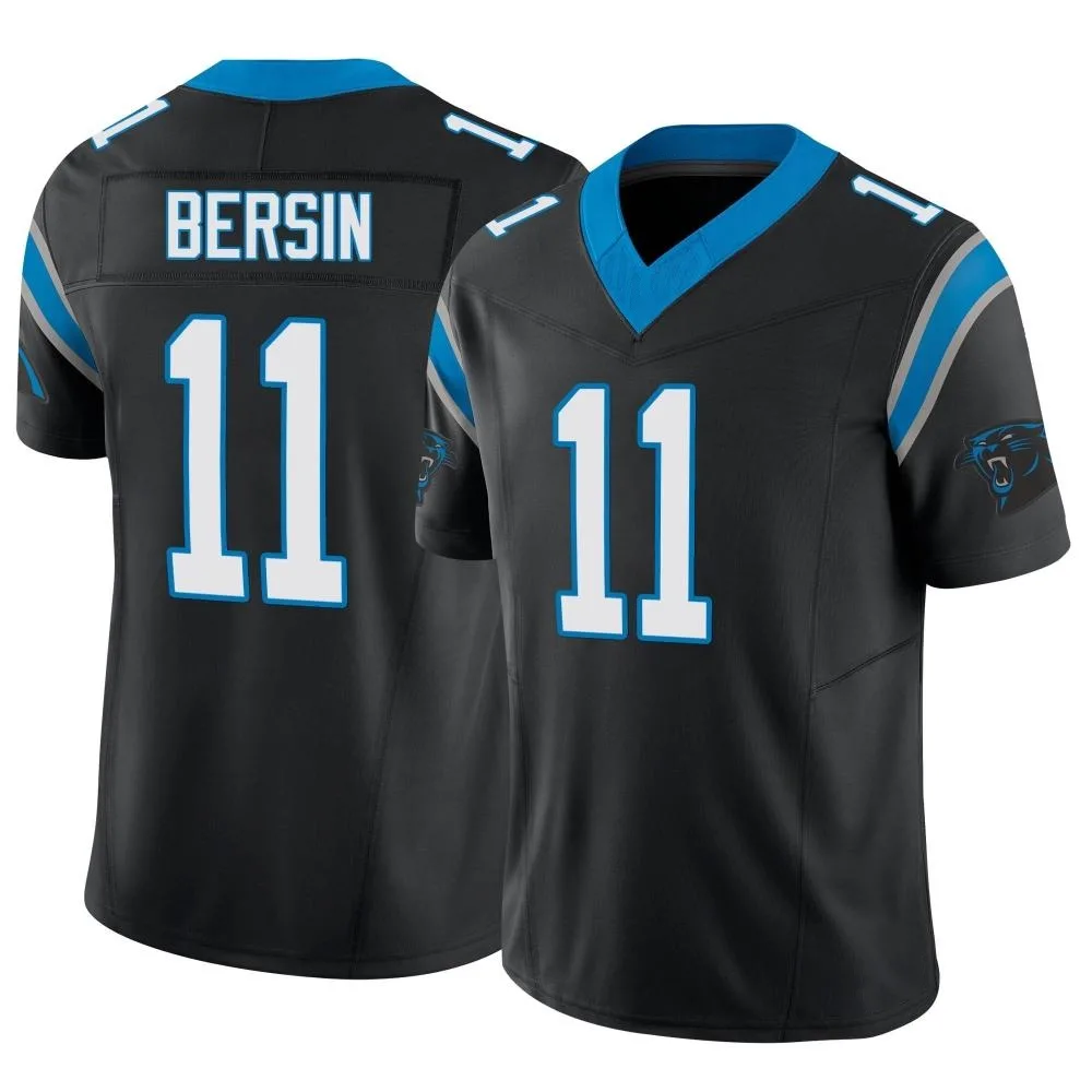 Youth Carolina Panthers Brenton Bersin Nike Vapor F.U.S.E. Limited Black Jersey Youth Carolina Panthers Brenton Bersin Nike Vapor F.U.S.E. Limited Black Jersey