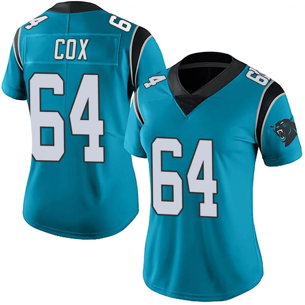 Women's Carolina Panthers Bryan Cox Nike Alternate Vapor Untouchable Limited Blue Jersey Women's Carolina Panthers Bryan Cox Nike Alternate Vapor Untouchable Limited Blue Jersey