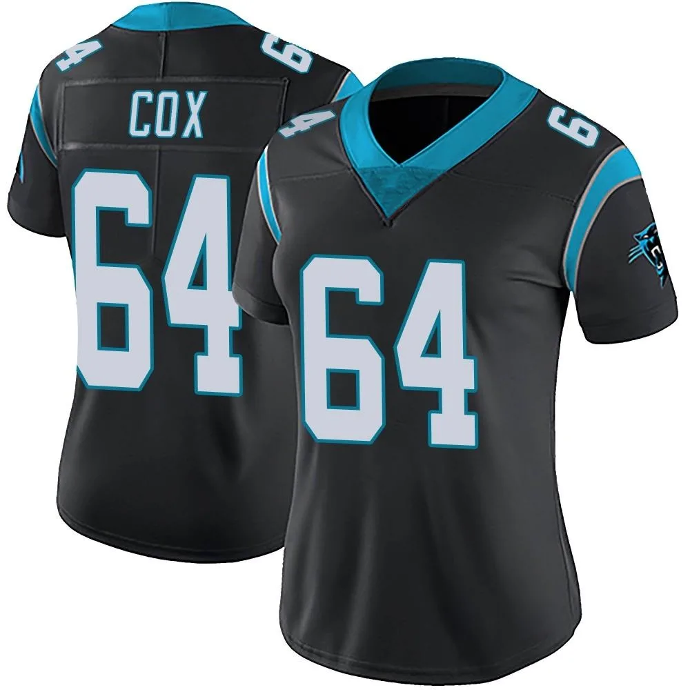 Women's Carolina Panthers Bryan Cox Nike Team Color Vapor Untouchable Limited Black Jersey Women's Carolina Panthers Bryan Cox Nike Team Color Vapor Untouchable Limited Black Jersey