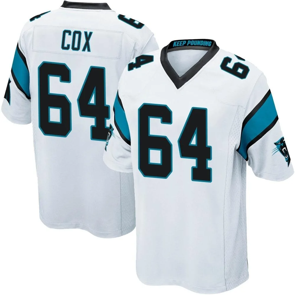 Youth Carolina Panthers Bryan Cox Nike Game White Jersey Youth Carolina Panthers Bryan Cox Nike Game White Jersey