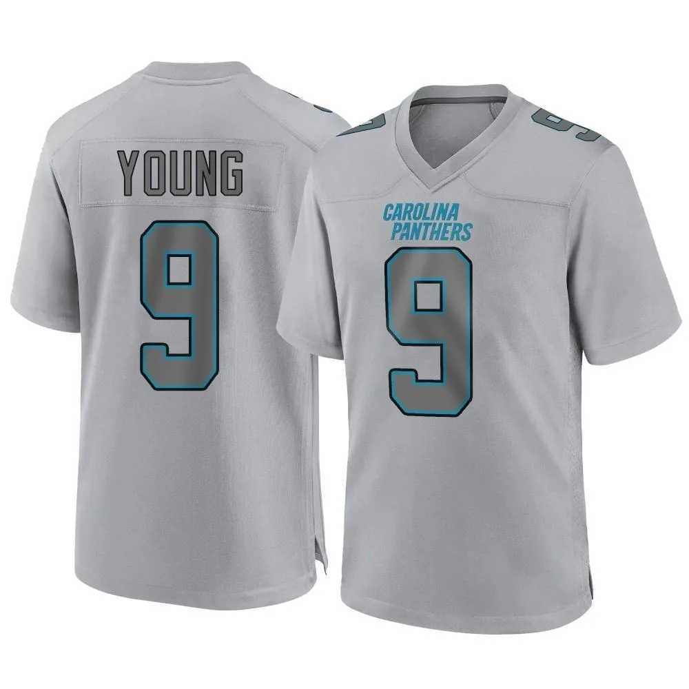 Men's Carolina Panthers Bryce Young Nike Atmosphere Fashion Game Gray Jersey Men's Carolina Panthers Bryce Young Nike Atmosphere Fashion Game Gray Jersey