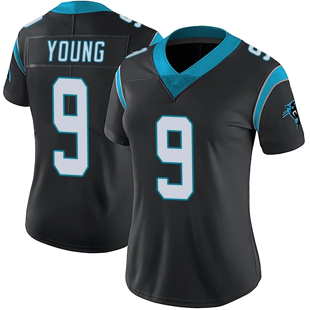 Women's Carolina Panthers Bryce Young Nike Team Color Vapor Untouchable Limited Black Jersey Women's Carolina Panthers Bryce Young Nike Team Color Vapor Untouchable Limited Black Jersey