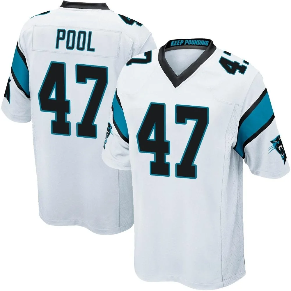 Men's Carolina Panthers Bumper Pool Nike Game White Jersey Men's Carolina Panthers Bumper Pool Nike Game White Jersey