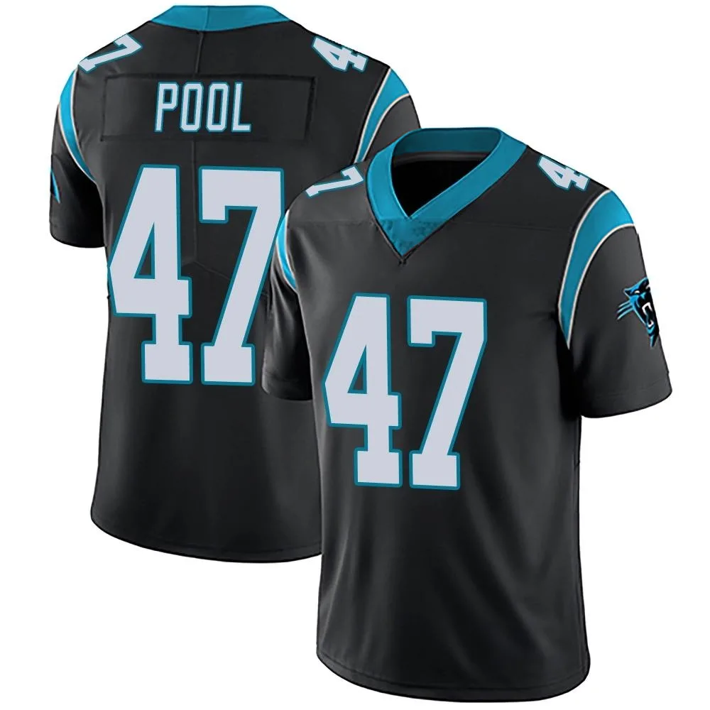 Men's Carolina Panthers Bumper Pool Nike Team Color Vapor Untouchable Limited Black Jersey Men's Carolina Panthers Bumper Pool Nike Team Color Vapor Untouchable Limited Black Jersey