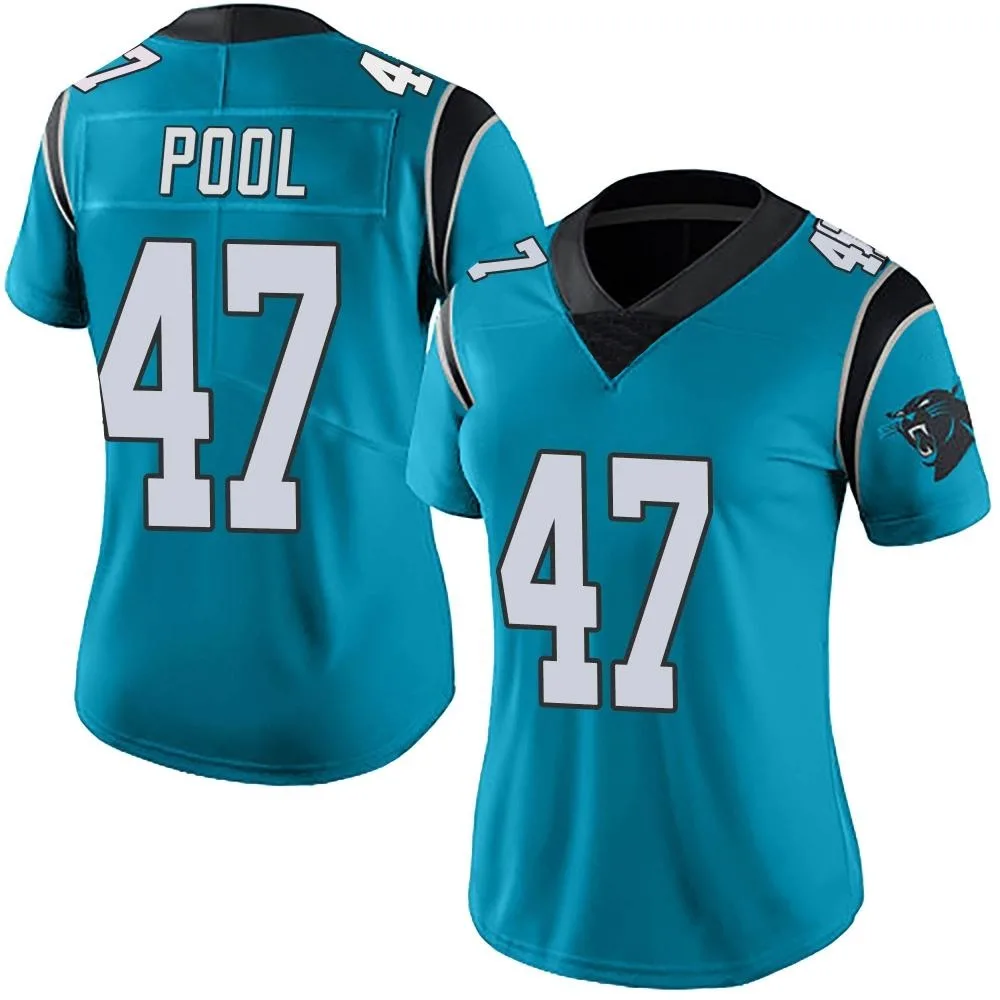 Women's Carolina Panthers Bumper Pool Nike Alternate Vapor Untouchable Limited Blue Jersey Women's Carolina Panthers Bumper Pool Nike Alternate Vapor Untouchable Limited Blue Jersey