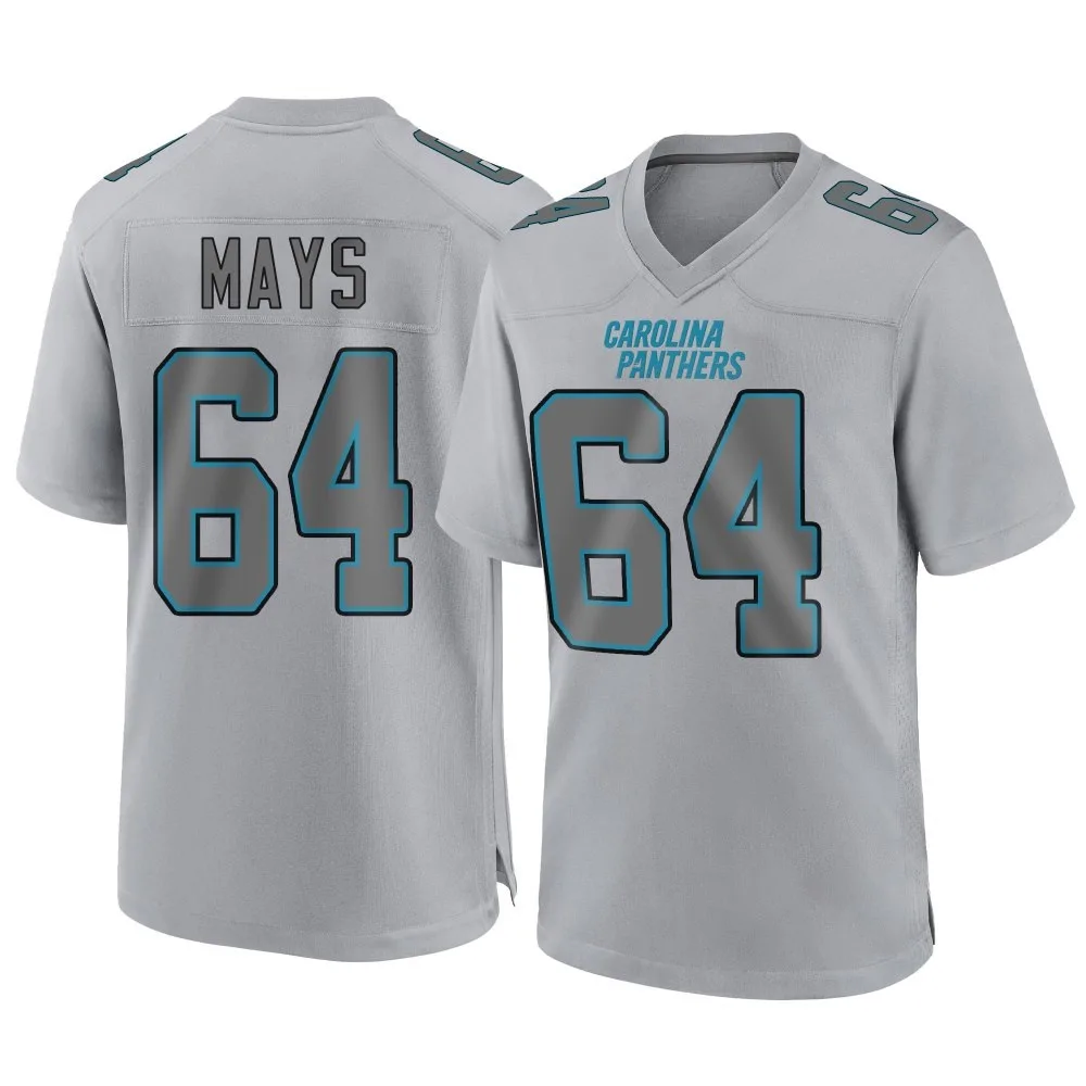 Men's Carolina Panthers Cade Mays Nike Atmosphere Fashion Game Gray Jersey Men's Carolina Panthers Cade Mays Nike Atmosphere Fashion Game Gray Jersey