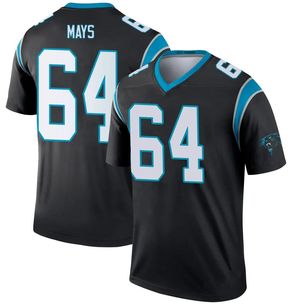 Men's Carolina Panthers Cade Mays Nike Legend Black Jersey Men's Carolina Panthers Cade Mays Nike Legend Black Jersey
