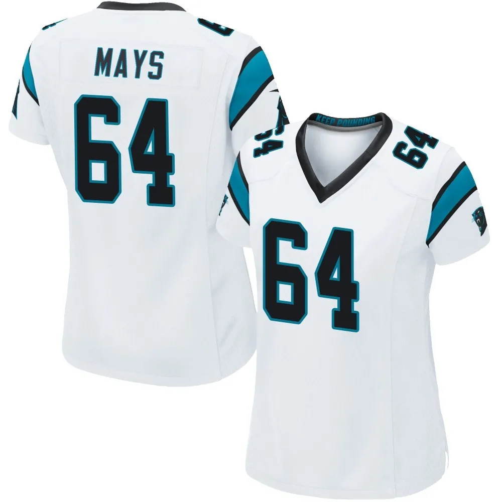 Women's Carolina Panthers Cade Mays Nike Game White Jersey Women's Carolina Panthers Cade Mays Nike Game White Jersey