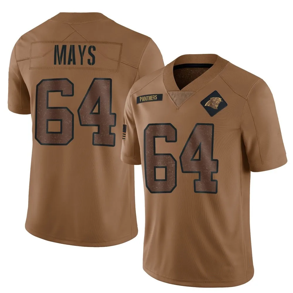 Youth Carolina Panthers Cade Mays Nike 2023 Salute To Service Limited Brown Jersey Youth Carolina Panthers Cade Mays Nike 2023 Salute To Service Limited Brown Jersey