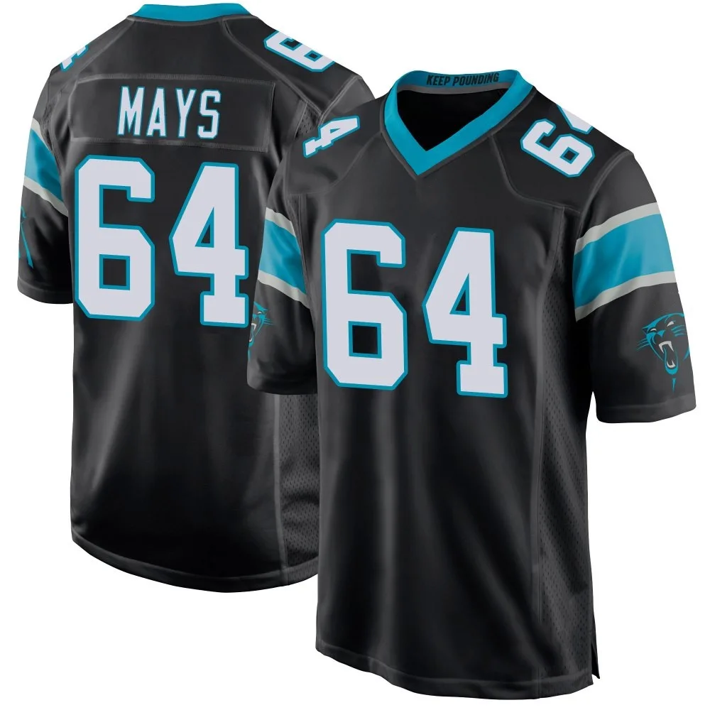 Youth Carolina Panthers Cade Mays Nike Team Color Game Black Jersey Youth Carolina Panthers Cade Mays Nike Team Color Game Black Jersey