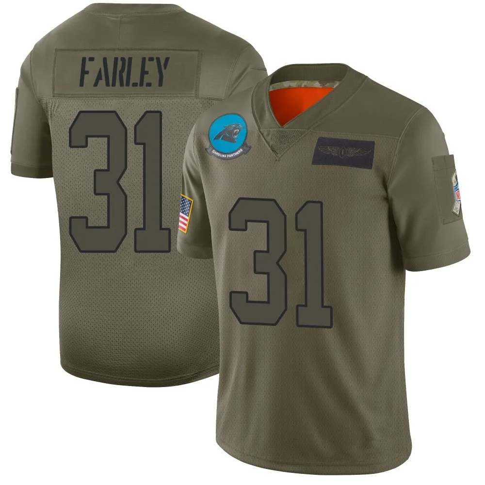 Men's Carolina Panthers Caleb Farley Nike 2019 Salute to Service Limited Camo Jersey Men's Carolina Panthers Caleb Farley Nike 2019 Salute to Service Limited Camo Jersey