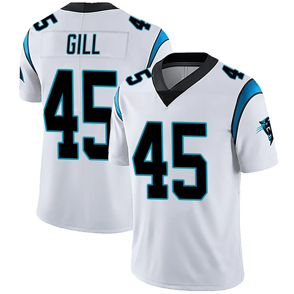 Men's Carolina Panthers Cam Gill Nike Vapor Untouchable Limited White Jersey Men's Carolina Panthers Cam Gill Nike Vapor Untouchable Limited White Jersey