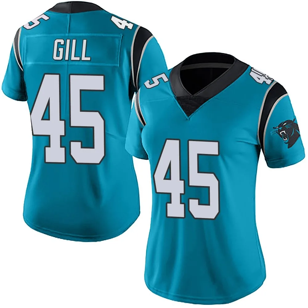 Women's Carolina Panthers Cam Gill Nike Alternate Vapor Untouchable Limited Blue Jersey Women's Carolina Panthers Cam Gill Nike Alternate Vapor Untouchable Limited Blue Jersey